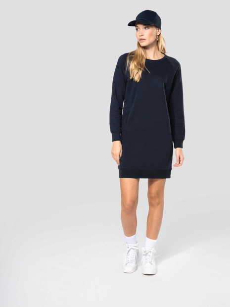 Robes à personnaliser KARIBAN Robe Bio en molleton 