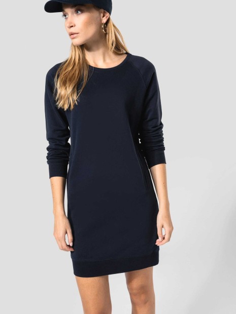 Robes à personnaliser KARIBAN Robe Bio en molleton 