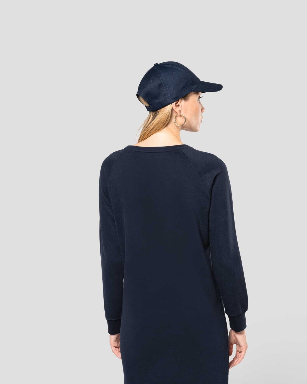 KARIBAN Bio-Loungekleid aus Fleece Kleider personalisierbar