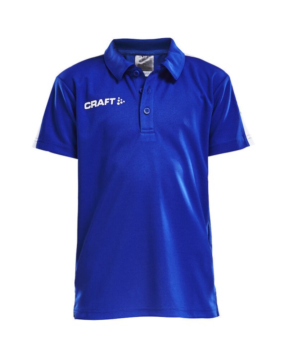 CRAFT Progress Polo Pique JR Poloshirts personalisierbar