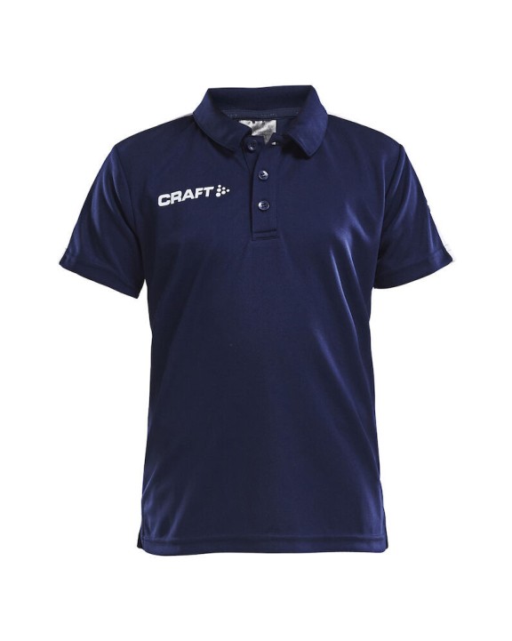 CRAFT Progress Polo Pique JR Poloshirts personalisierbar