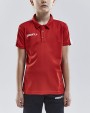 CRAFT Progress Polo Pique JR Poloshirts personalisierbar