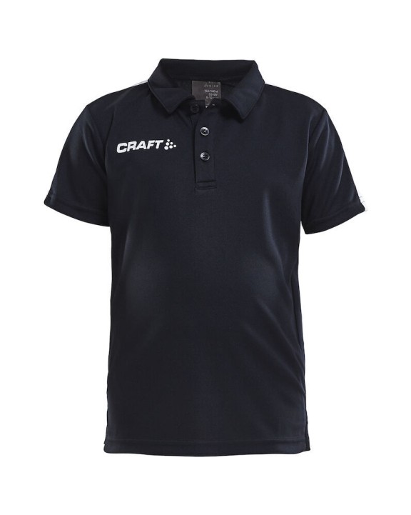 CRAFT Progress Polo Pique JR Poloshirts personalisierbar
