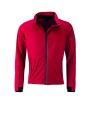 JAMES & NICHOLSON Men`s Sports Softshell Jacket Softshells personalisierbar