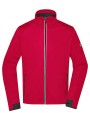 JAMES & NICHOLSON Men`s Sports Softshell Jacket Softshells personalisierbar