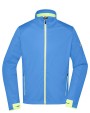 Softshells JAMES & NICHOLSON Men`s Sports Softshell Jacket voor bedrukking &amp; borduring