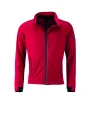 Softshells JAMES & NICHOLSON Men`s Sports Softshell Jacket voor bedrukking &amp; borduring