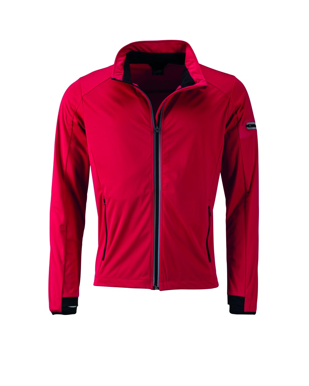 Softshells JAMES & NICHOLSON Men`s Sports Softshell Jacket voor bedrukking &amp; borduring