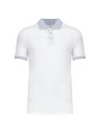 KARIBAN Polo piqué bicolore homme /api/colors/e9e9c2d7-5da0-455b-8d85-d85fc4386461 personnalisable