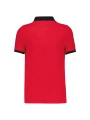 KARIBAN Polo piqué bicolore homme /api/colors/b50d1b8c-b02f-4ec6-9360-ffd14b5df30b personnalisable