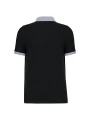 KARIBAN Polo piqué bicolore homme /api/colors/6db56ab3-3ef9-426f-b9ba-22890d6bf064 personnalisable