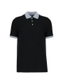 KARIBAN Polo piqué bicolore homme /api/colors/6db56ab3-3ef9-426f-b9ba-22890d6bf064 personnalisable