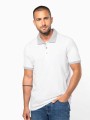Polos à personnaliser KARIBAN Polo piqué bicolore homme 