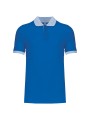 KARIBAN Polo piqué bicolore homme /api/colors/9c2c4118-a1e9-4d53-9a0d-52d16eb5c701 personnalisable