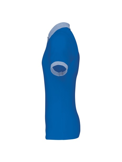 KARIBAN Polo piqué bicolore homme /api/colors/9c2c4118-a1e9-4d53-9a0d-52d16eb5c701 personnalisable