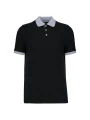 KARIBAN Polo piqué bicolore homme /api/colors/6db56ab3-3ef9-426f-b9ba-22890d6bf064 personnalisable
