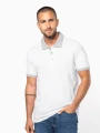 Polos à personnaliser KARIBAN Polo piqué bicolore homme 