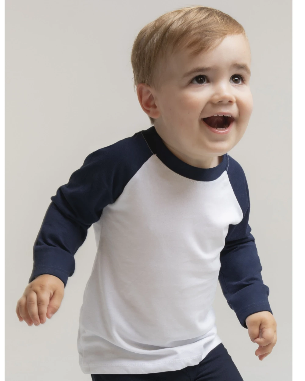 T-Shirts personnalisable LARKWOOD LONG SLEEVED BASEBALL T SHIRT