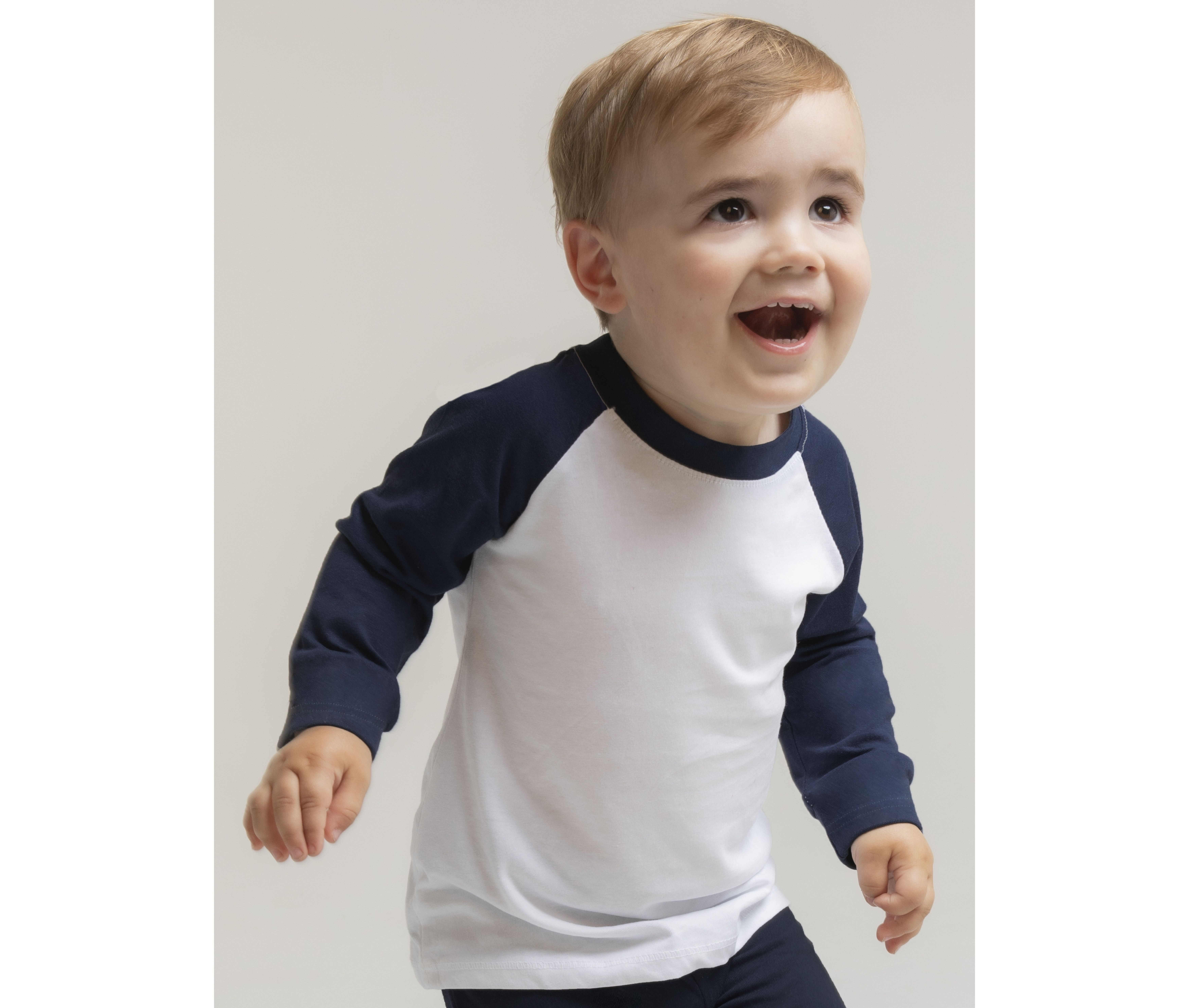 T-Shirts personnalisable LARKWOOD LONG SLEEVED BASEBALL T SHIRT