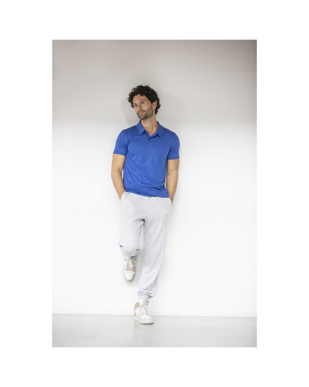 Polos personnalisable ELEVATE Polo Deimos en tissu léger et à manches courtes pour homme