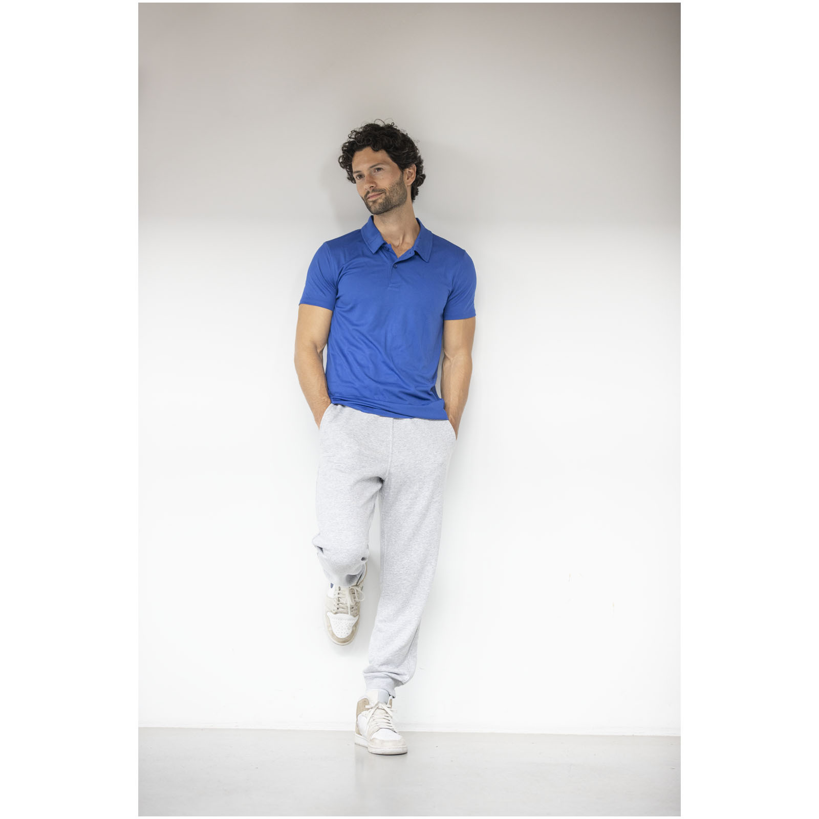 Polos personnalisable ELEVATE Polo Deimos en tissu léger et à manches courtes pour homme