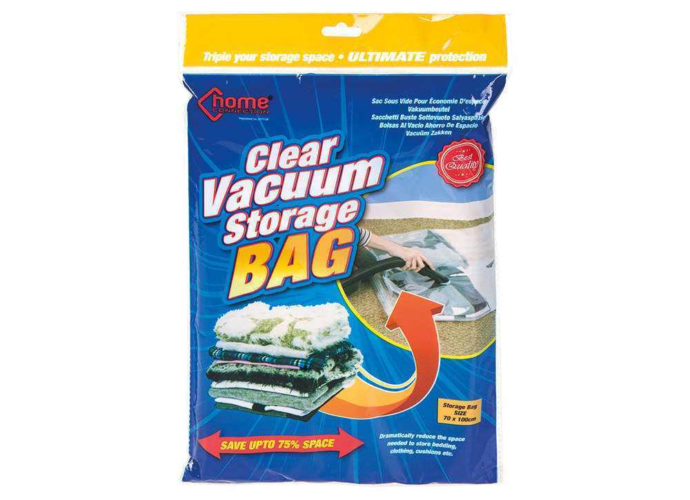 Tassen & Zakken HOME & LIVING Clear vacuum storage bag voor bedrukking &amp; borduring