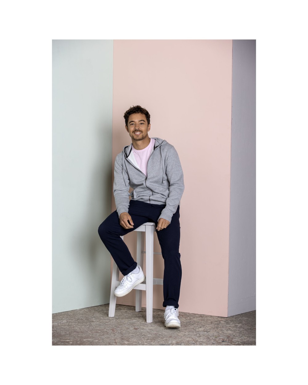 ELEVATE Arora Kapuzensweatjacke für Herren Sweatshirts personalisierbar