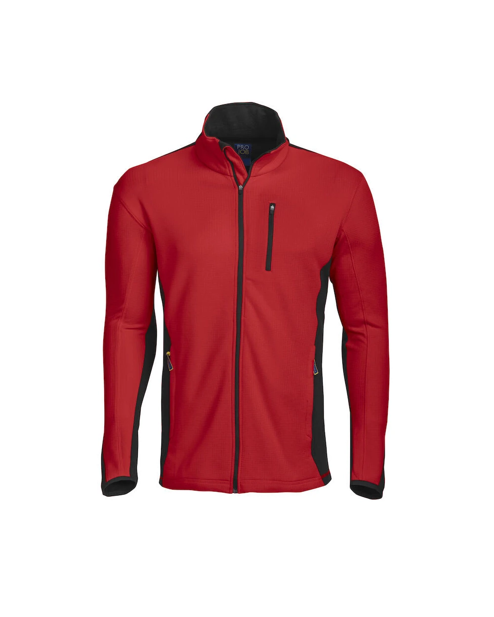 Laines polaires personnalisable PROJOB 3307 MICROPOLAIRE TECHNIQUE FULL ZIP CONTRASTEE