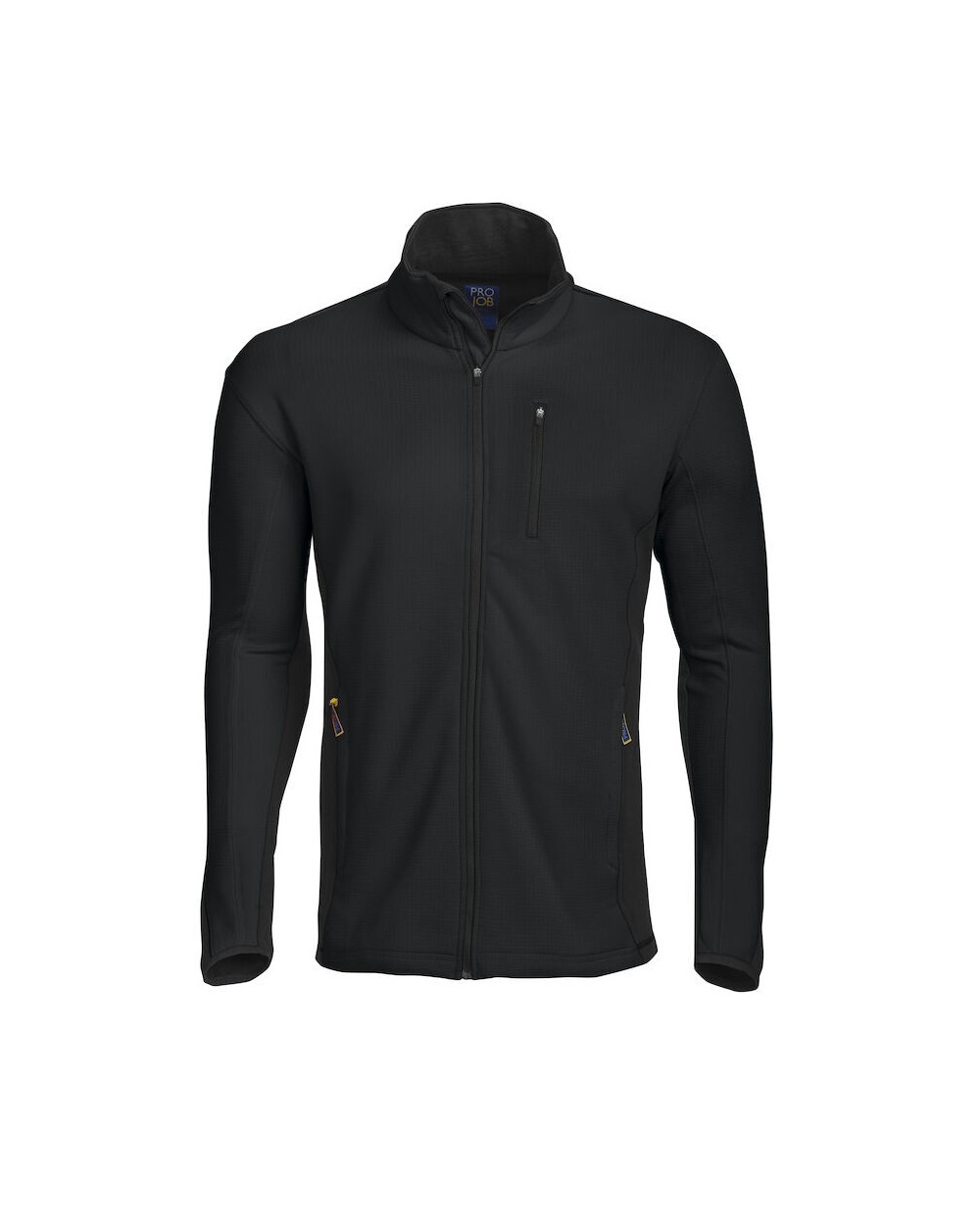 Laines polaires personnalisable PROJOB 3307 MICROPOLAIRE TECHNIQUE FULL ZIP CONTRASTEE