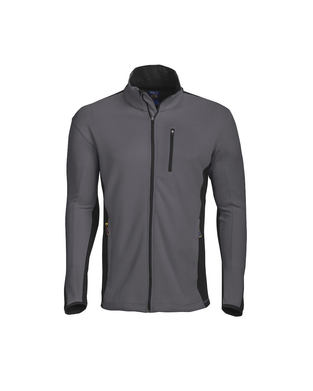 Laines polaires personnalisable PROJOB 3307 MICROPOLAIRE TECHNIQUE FULL ZIP CONTRASTEE