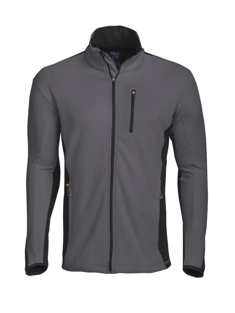 PROJOB 3307 MICROPOLAIRE TECHNIQUE FULL ZIP CONTRASTEE /api/colors/f07121ee-2ff0-449a-ab59-79be9a11aa30 personnalisable