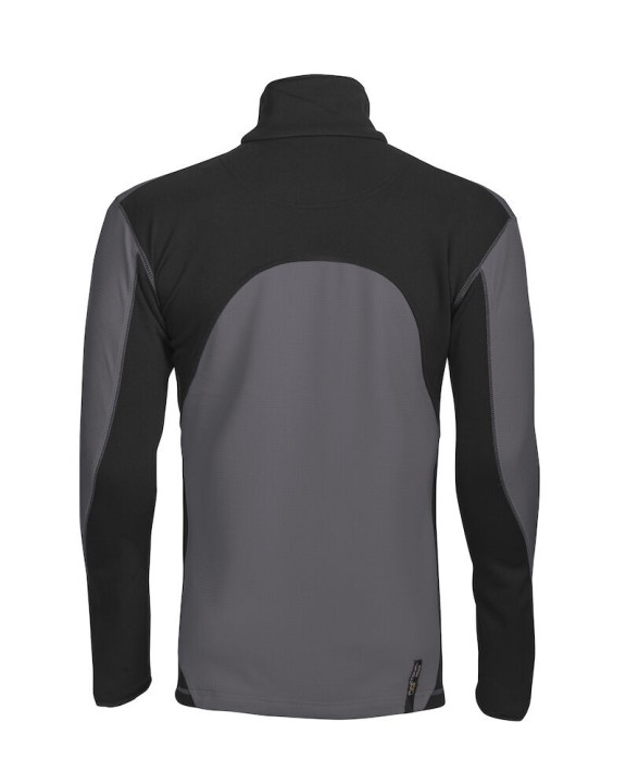 Laines polaires personnalisable PROJOB 3307 MICROPOLAIRE TECHNIQUE FULL ZIP CONTRASTEE