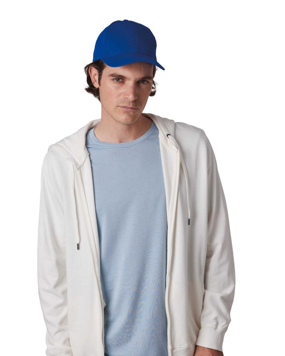 Casquettes personnalisable K-UP Casquette en coton et polyester recyclés K-loop tracking - 6 panneaux