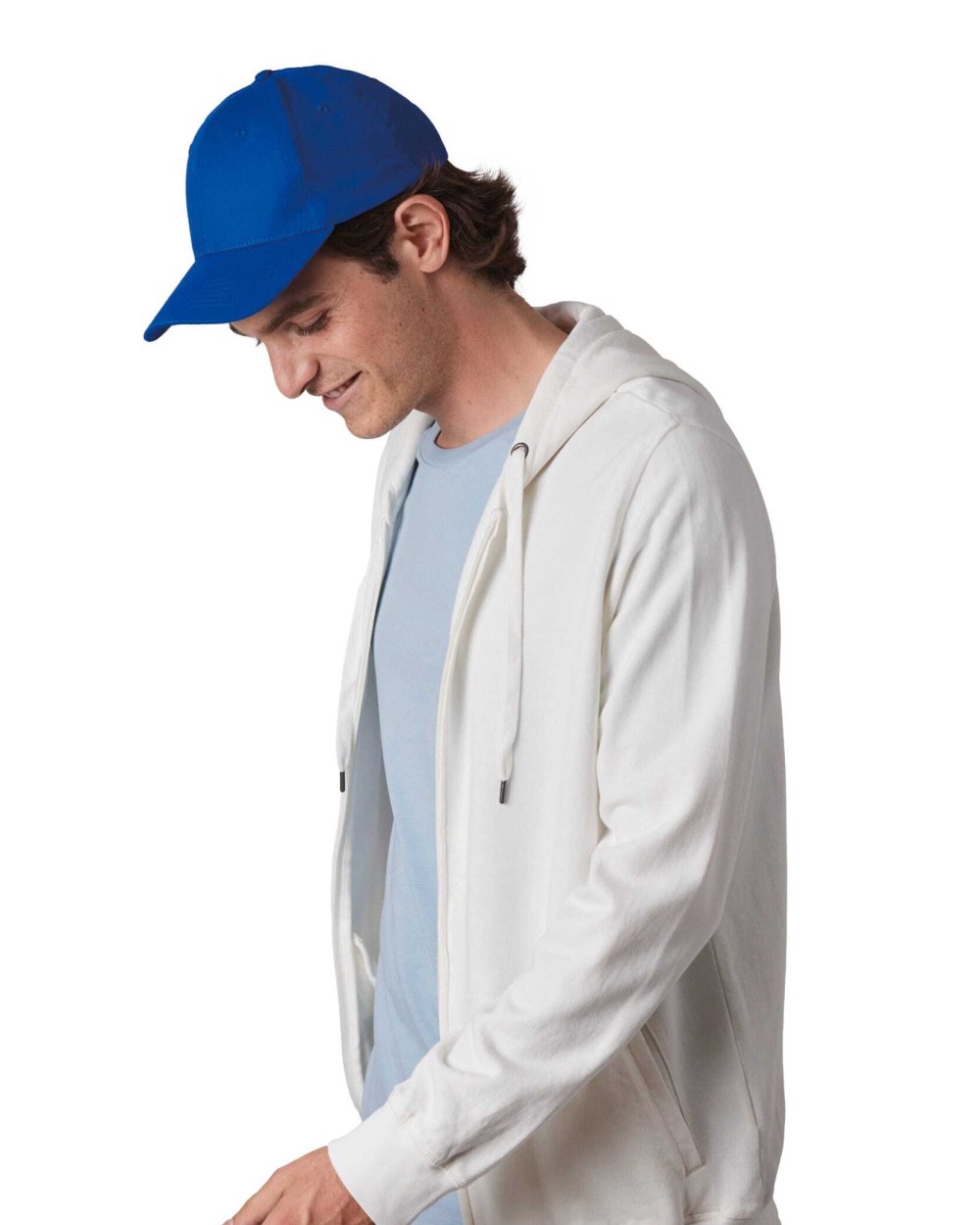 Casquettes personnalisable K-UP Casquette en coton et polyester recyclés K-loop tracking - 6 panneaux