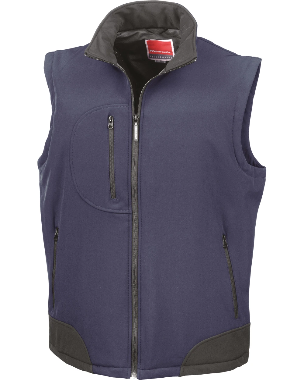 Softshells RESULT Softshell Bodywarmer voor bedrukking &amp; borduring