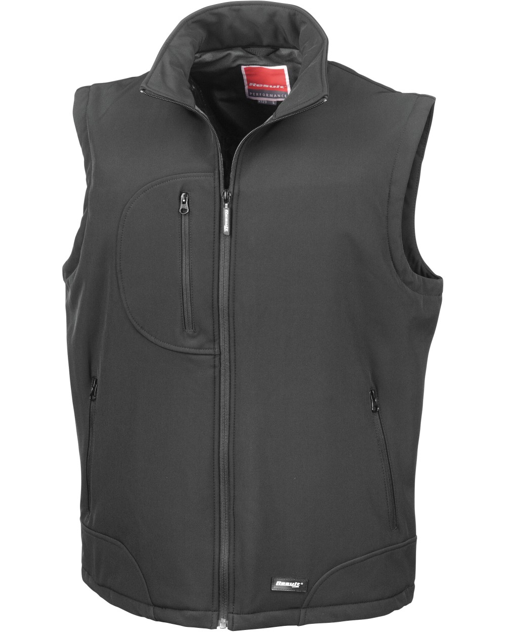Softshells RESULT Softshell Bodywarmer voor bedrukking &amp; borduring