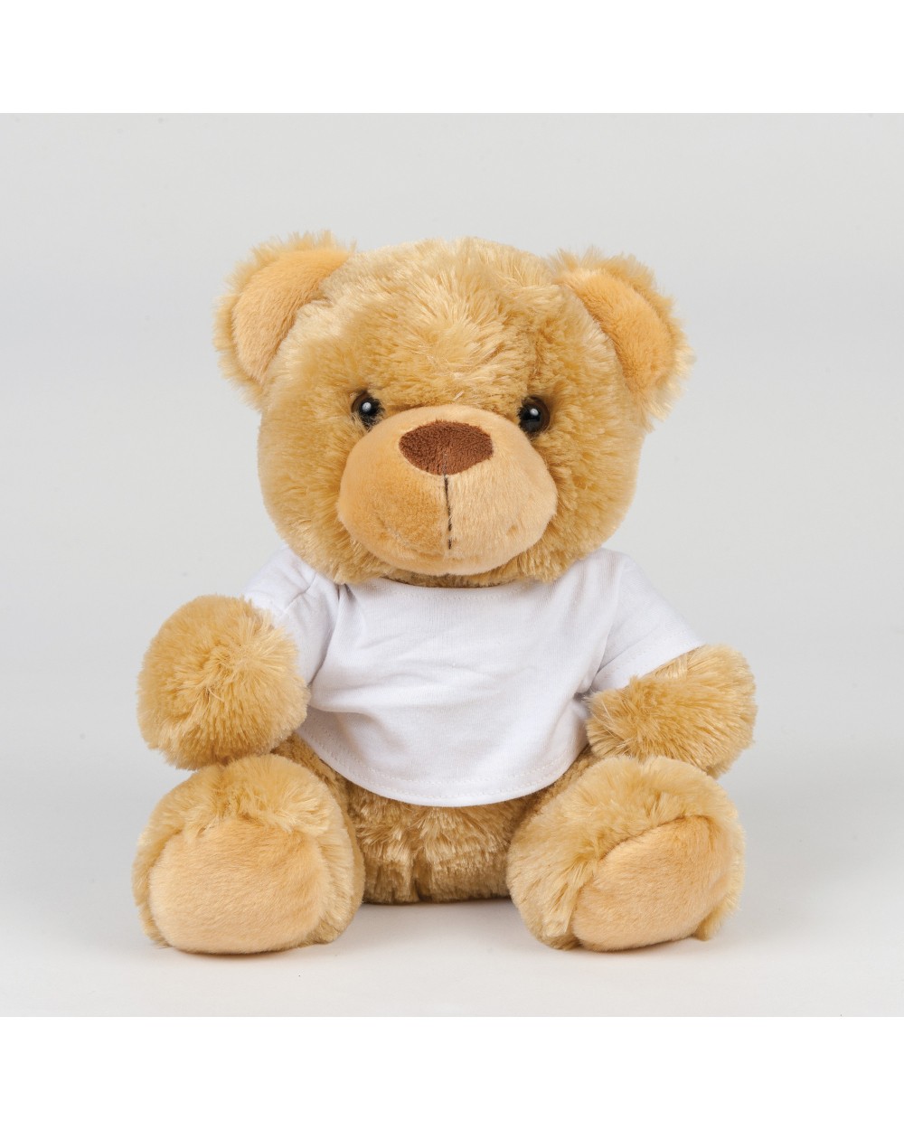 Benodigdheden MUMBLES Teddybeer met T-shirt voor bedrukking &amp; borduring
