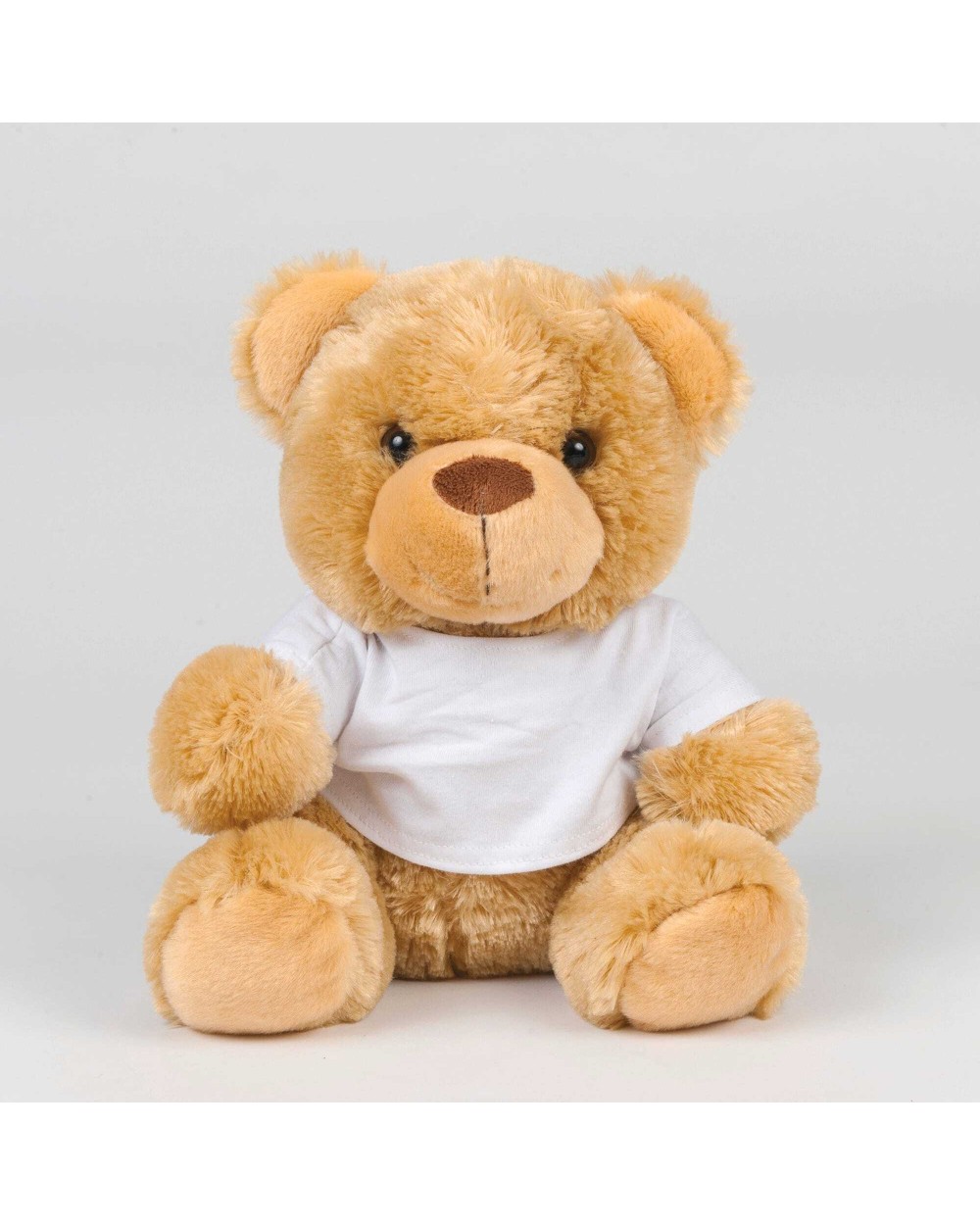 Benodigdheden MUMBLES Teddybeer met T-shirt voor bedrukking &amp; borduring