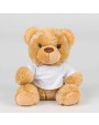 Benodigdheden MUMBLES Teddybeer met T-shirt voor bedrukking &amp; borduring