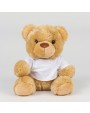 Benodigdheden MUMBLES Teddybeer met T-shirt voor bedrukking &amp; borduring