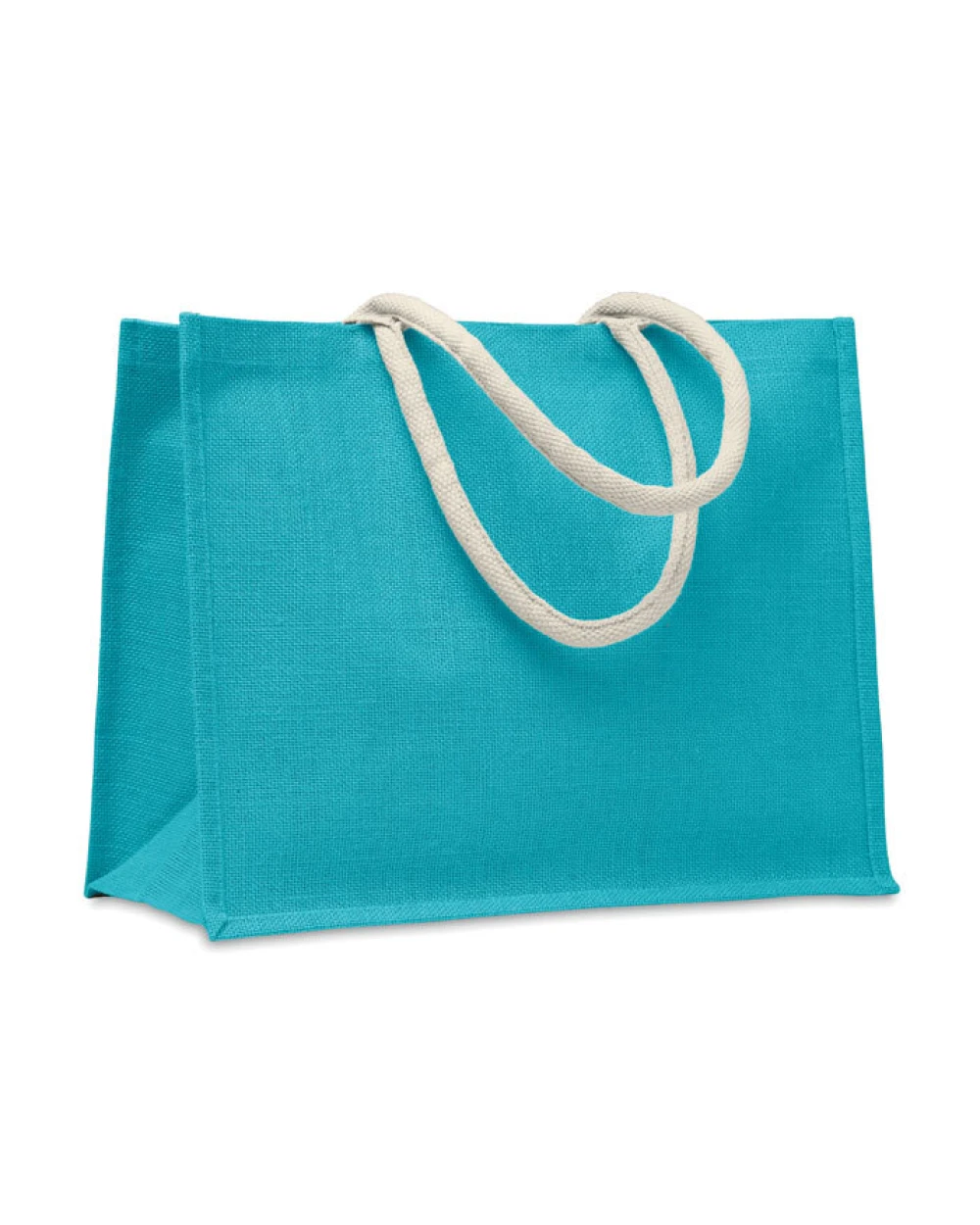 Tassen & Zakken 4DO Jute tas met katoenen hengsels MO6443- voor bedrukking &amp; borduring