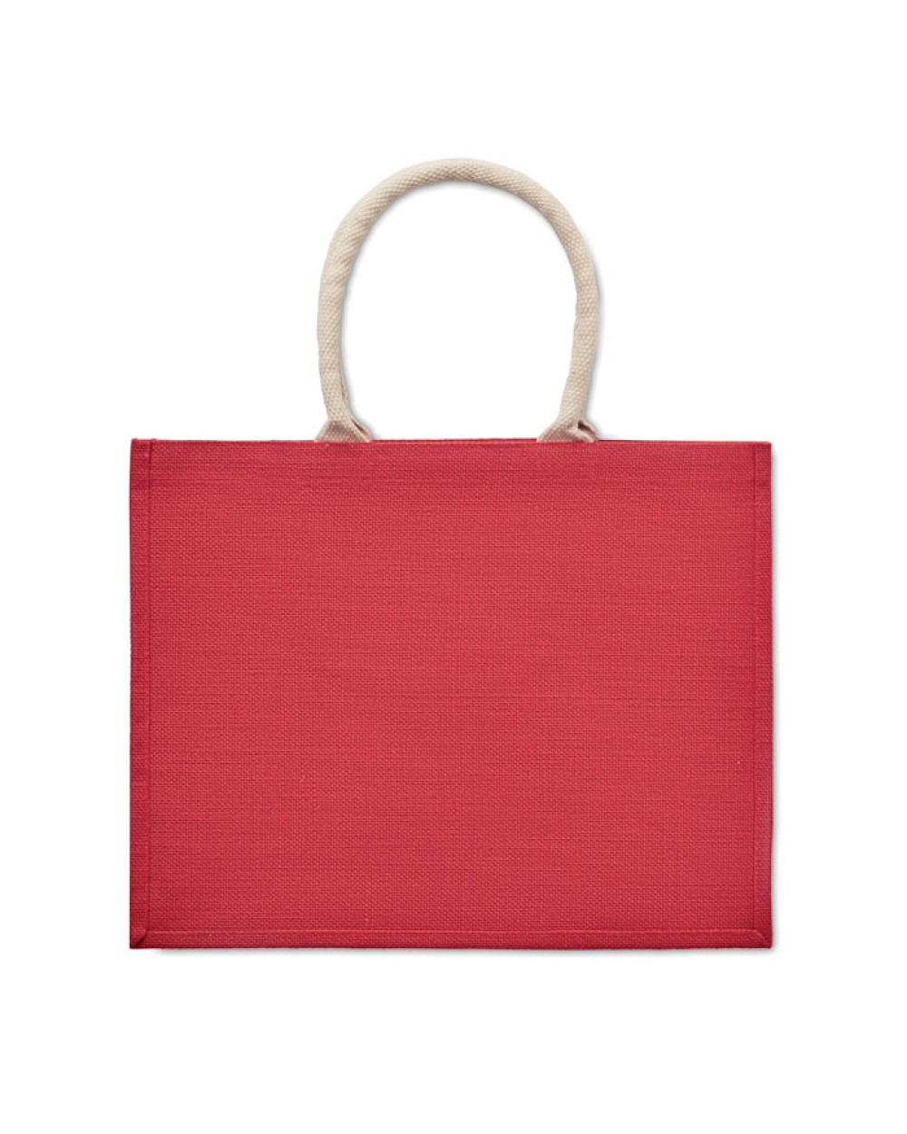 Tassen & Zakken 4DO Jute tas met katoenen hengsels MO6443- voor bedrukking &amp; borduring