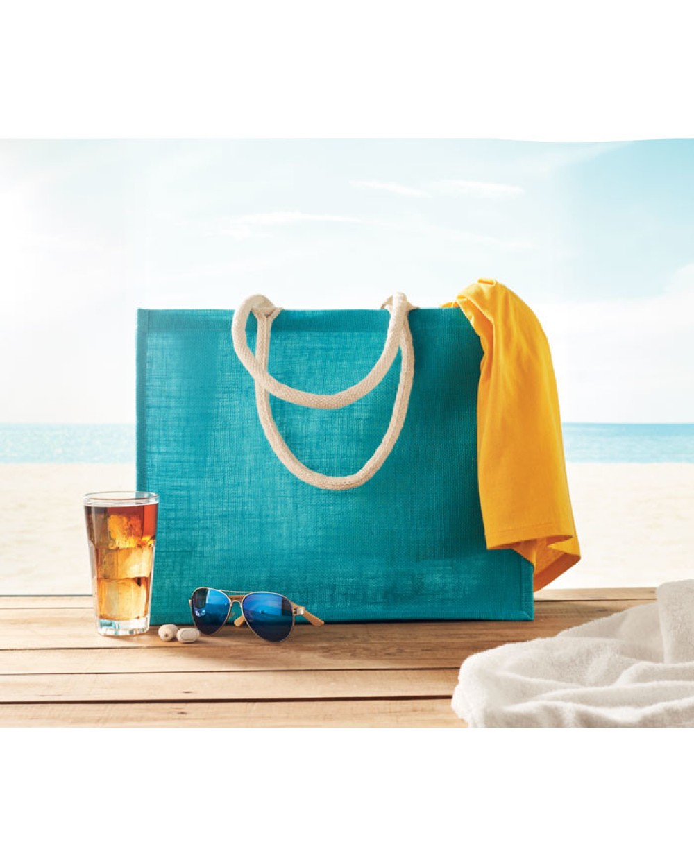 Sacs & Bagagerie personnalisable 4DO Sac shopping en jute           MO6443-