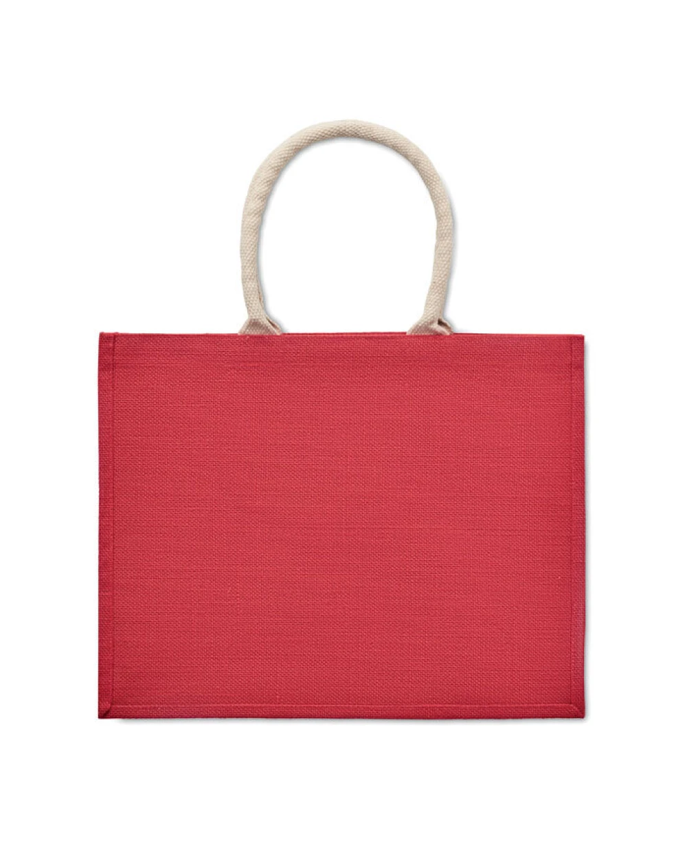 Tassen & Zakken 4DO Jute tas met katoenen hengsels MO6443- voor bedrukking &amp; borduring