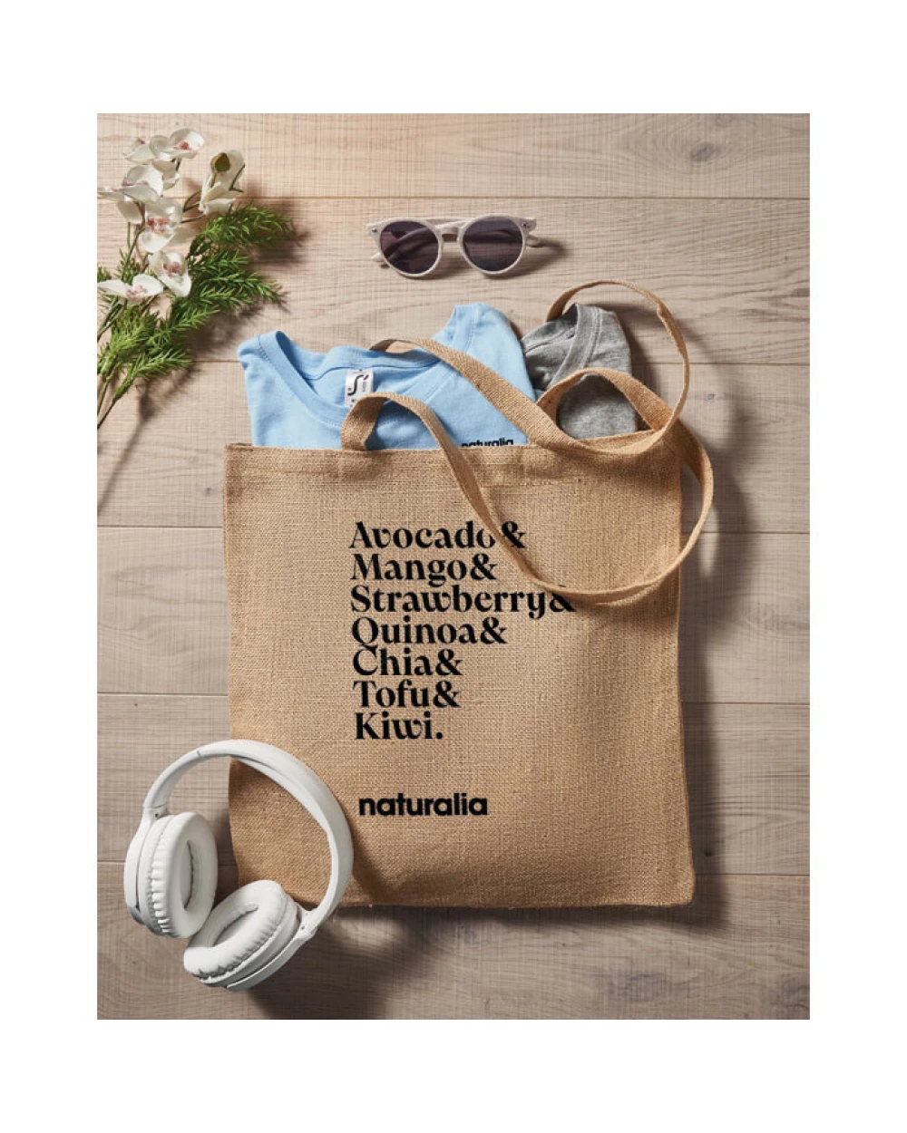 Sacs & Bagagerie personnalisable 4DO Sac shopping en jute