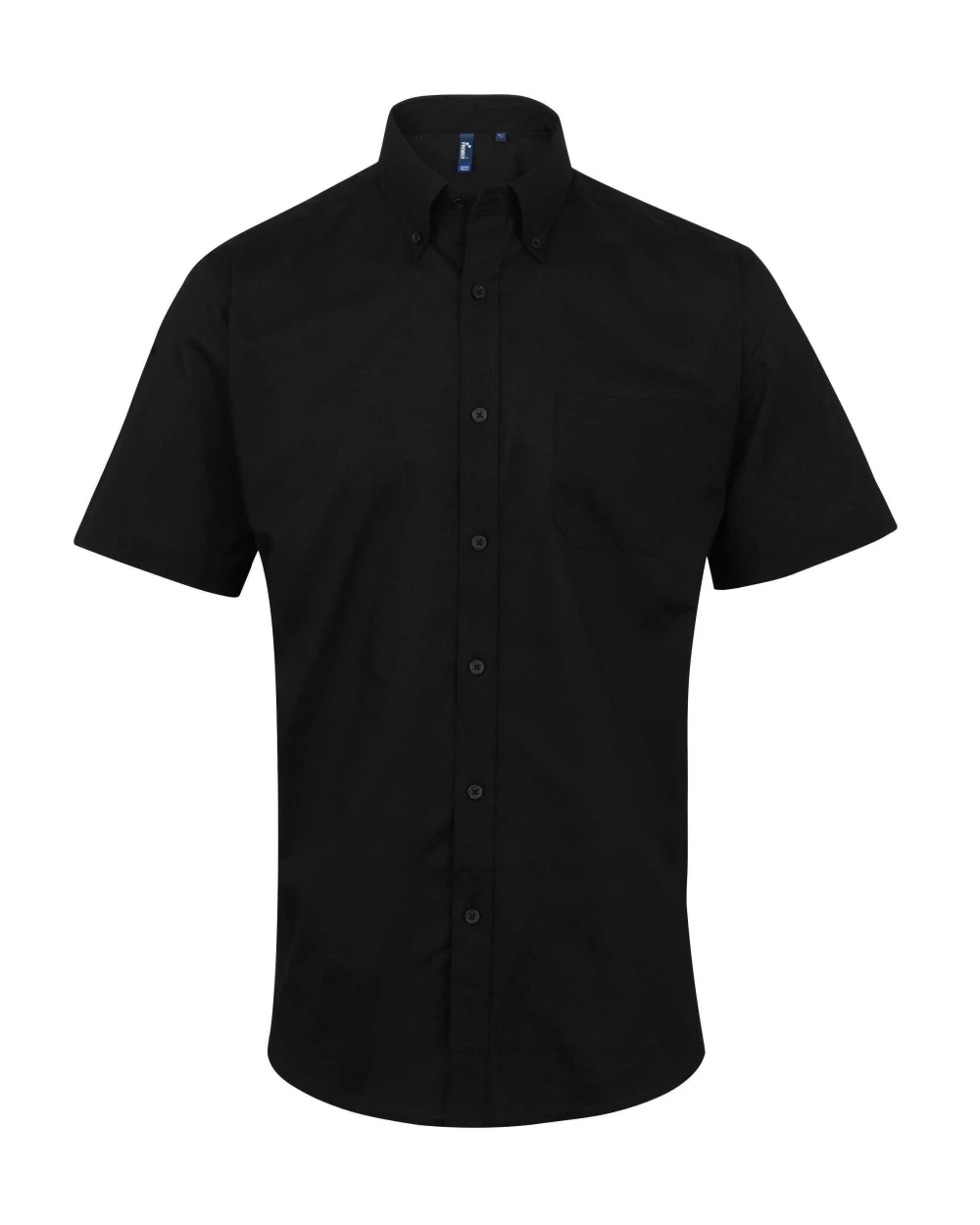 Chemises personnalisable PREMIER Chemise Oxford à manches courtes Signature Homme