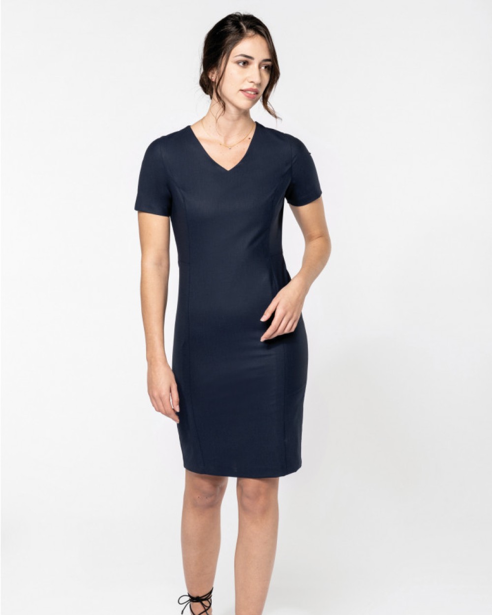 KARIBAN Kleid mit geradem Schnitt Kleider personalisierbar