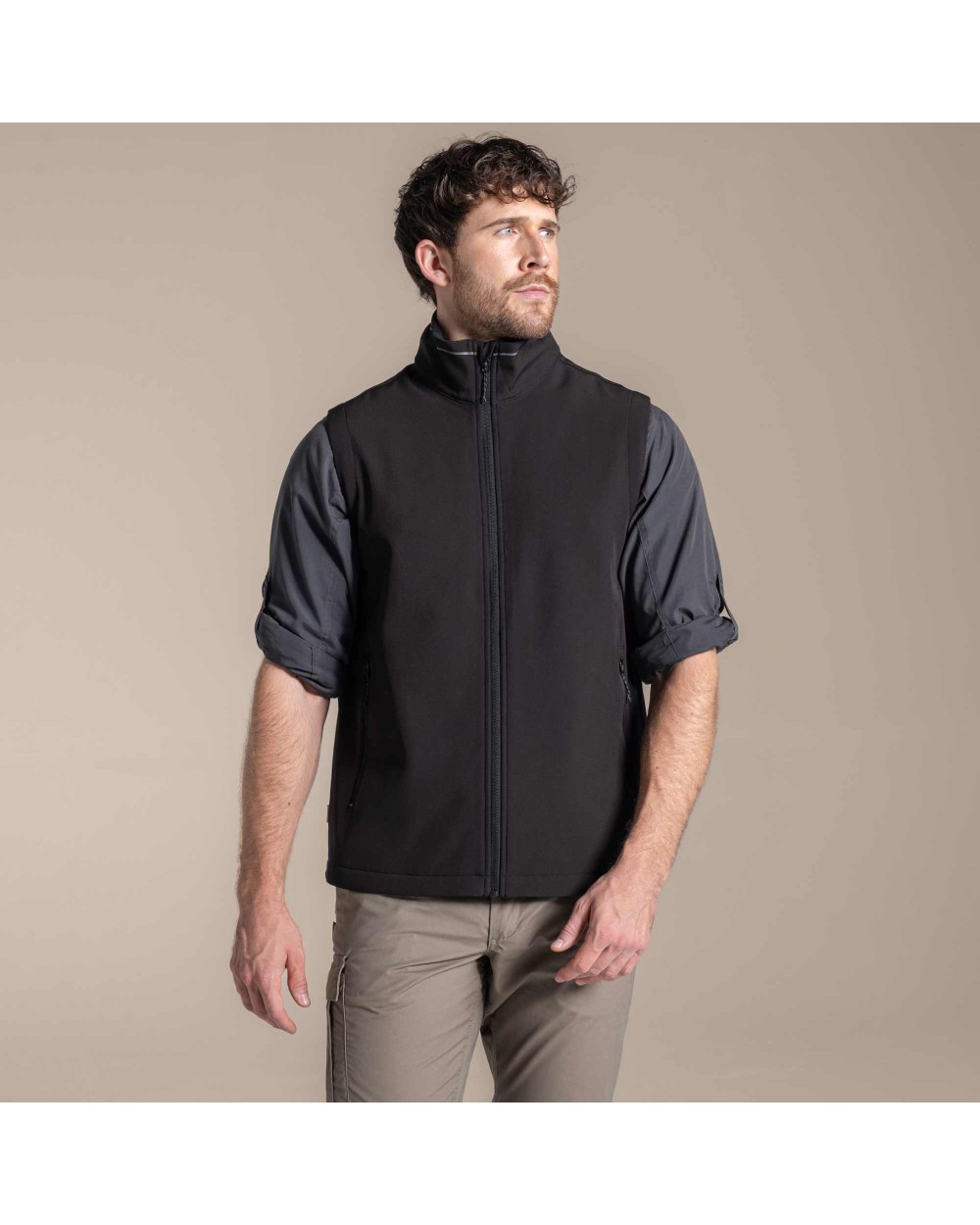 CRAGHOPPERS EXPERT Expert Basecamp II softshell bodywarmer Jacken personalisierbar