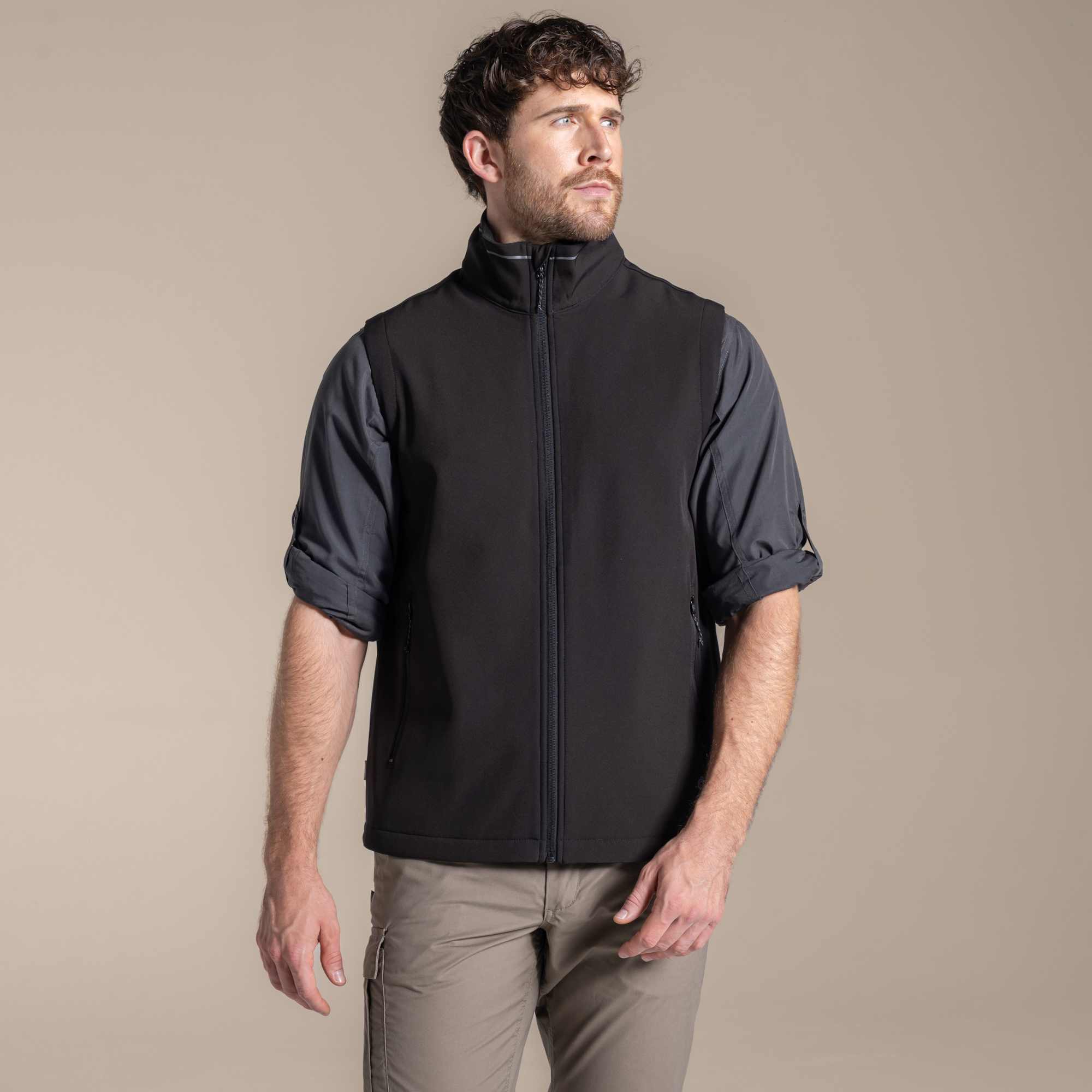 CRAGHOPPERS EXPERT Expert Basecamp II softshell bodywarmer Jacken personalisierbar