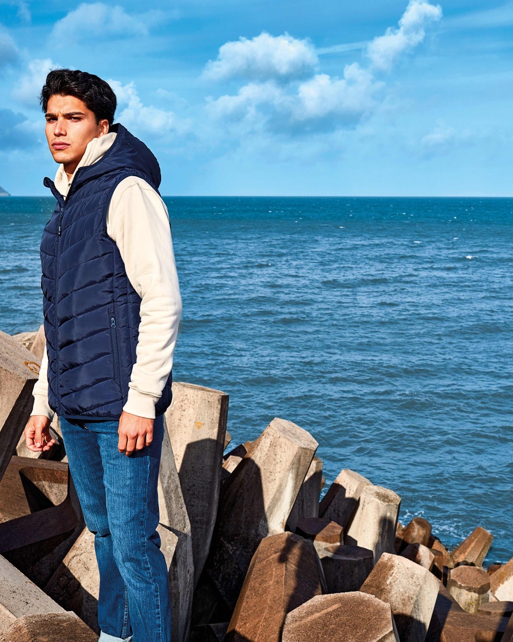 2786 Taurus recycled padded bodywarmer Jacken personalisierbar